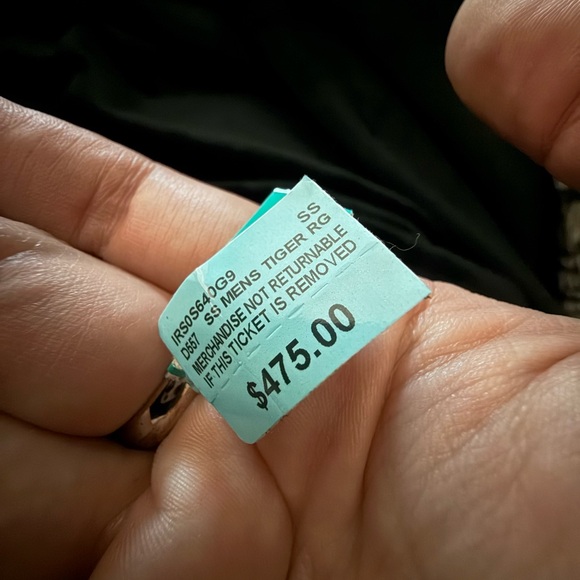 NWT Effy tiger face ring, size 10 - Picture 6 of 7